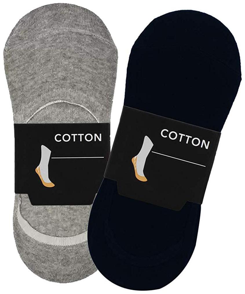 

PINKIT Multi Cotton No show socks ( 2 pairs )