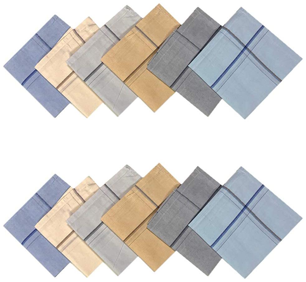 

PinKit Men Cotton Handkerchief Set