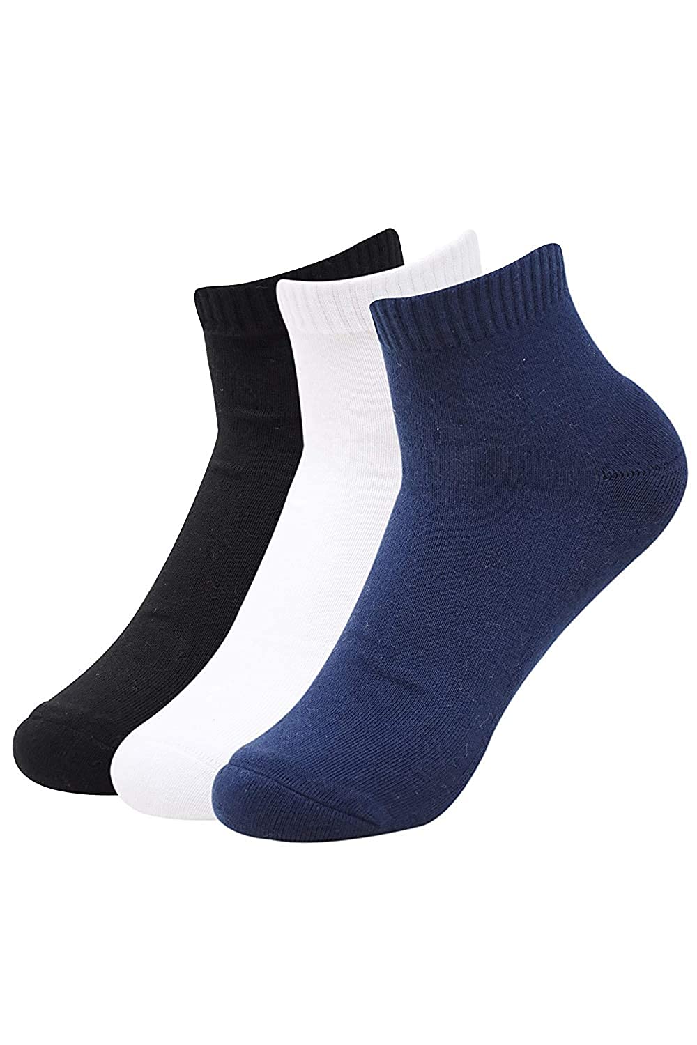 

Pinkit Multi Cotton Ankle length socks ( Pack of 3 )