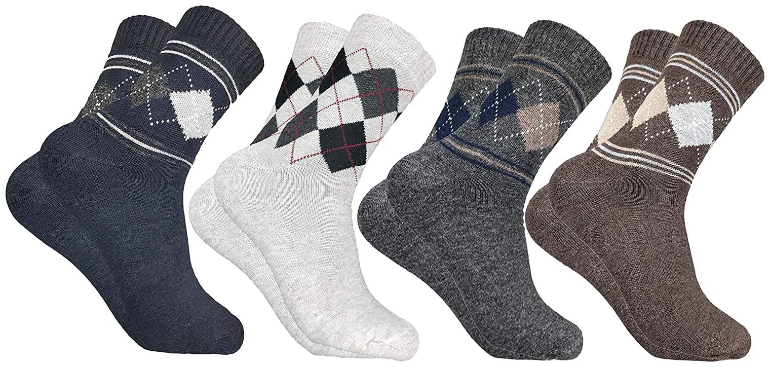 

Pinkit Multi Wool Ankle length socks ( Pack of 4 )