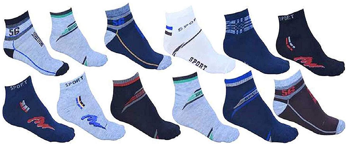

PINKIT Multi Ankle Length Socks For Men