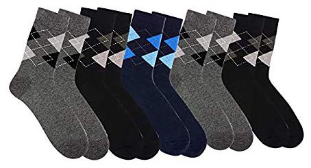 

Pinkit Multi Wool Calf length socks ( Pack of 5 )