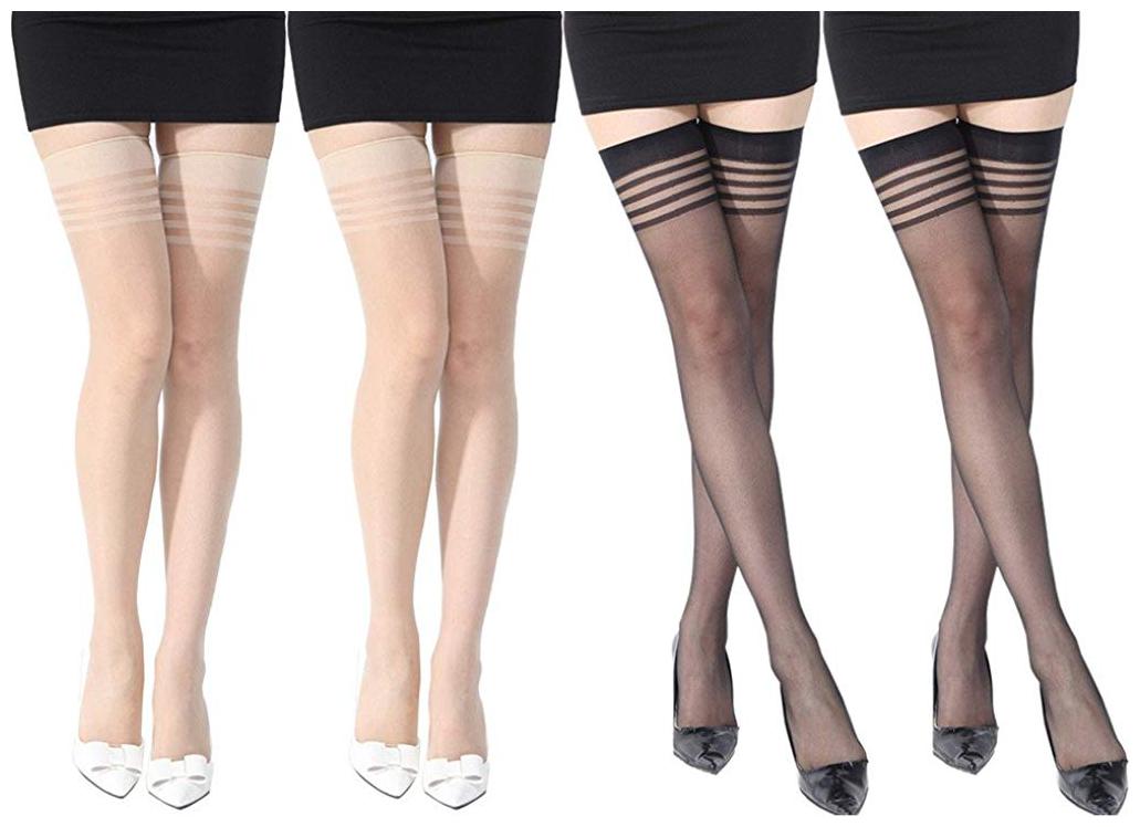 

PINKIT Nylon Stockings For Women