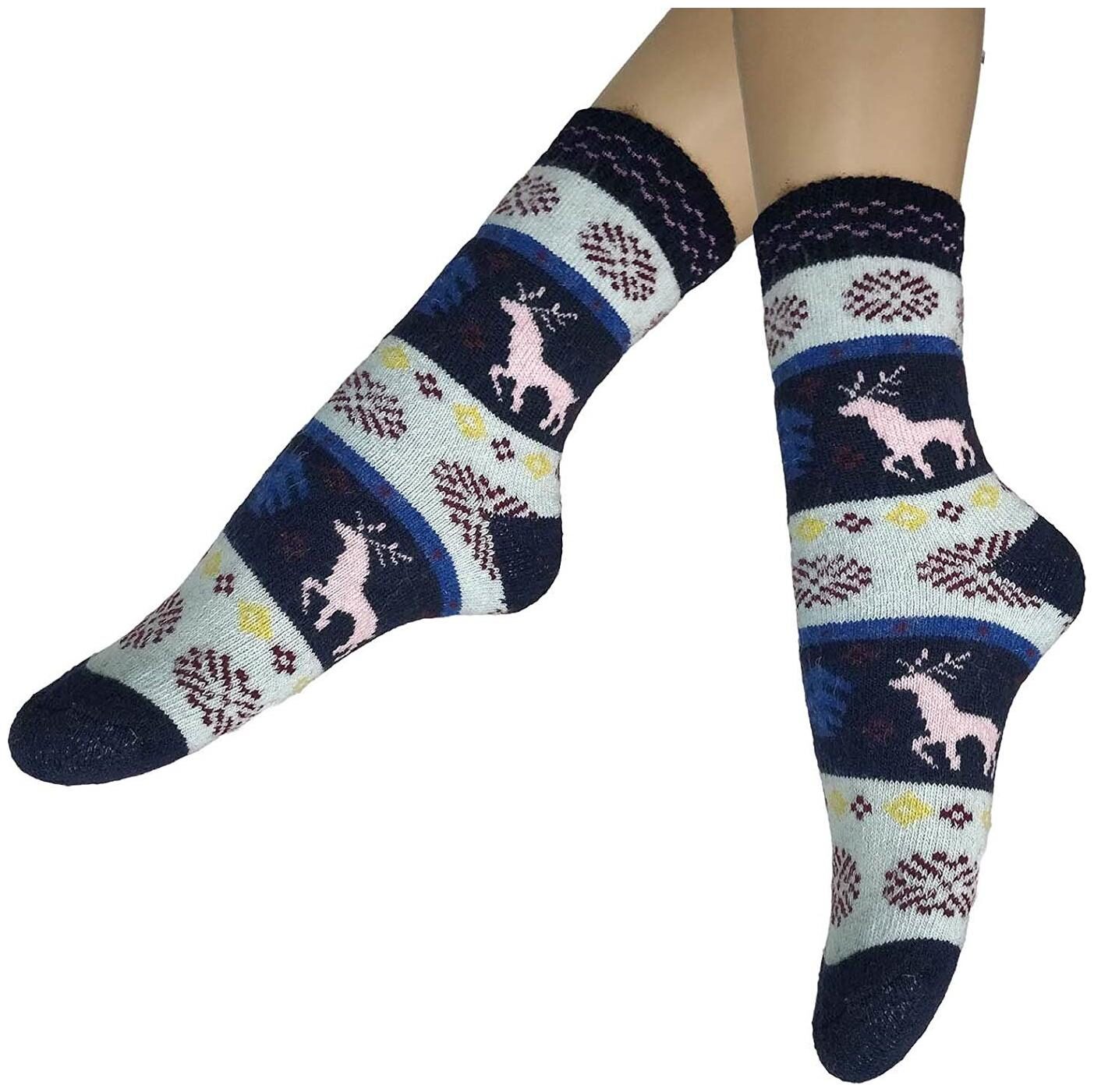 

PinKit Women s Winter Warm Woollen Socks (Pack of 1 Pair)