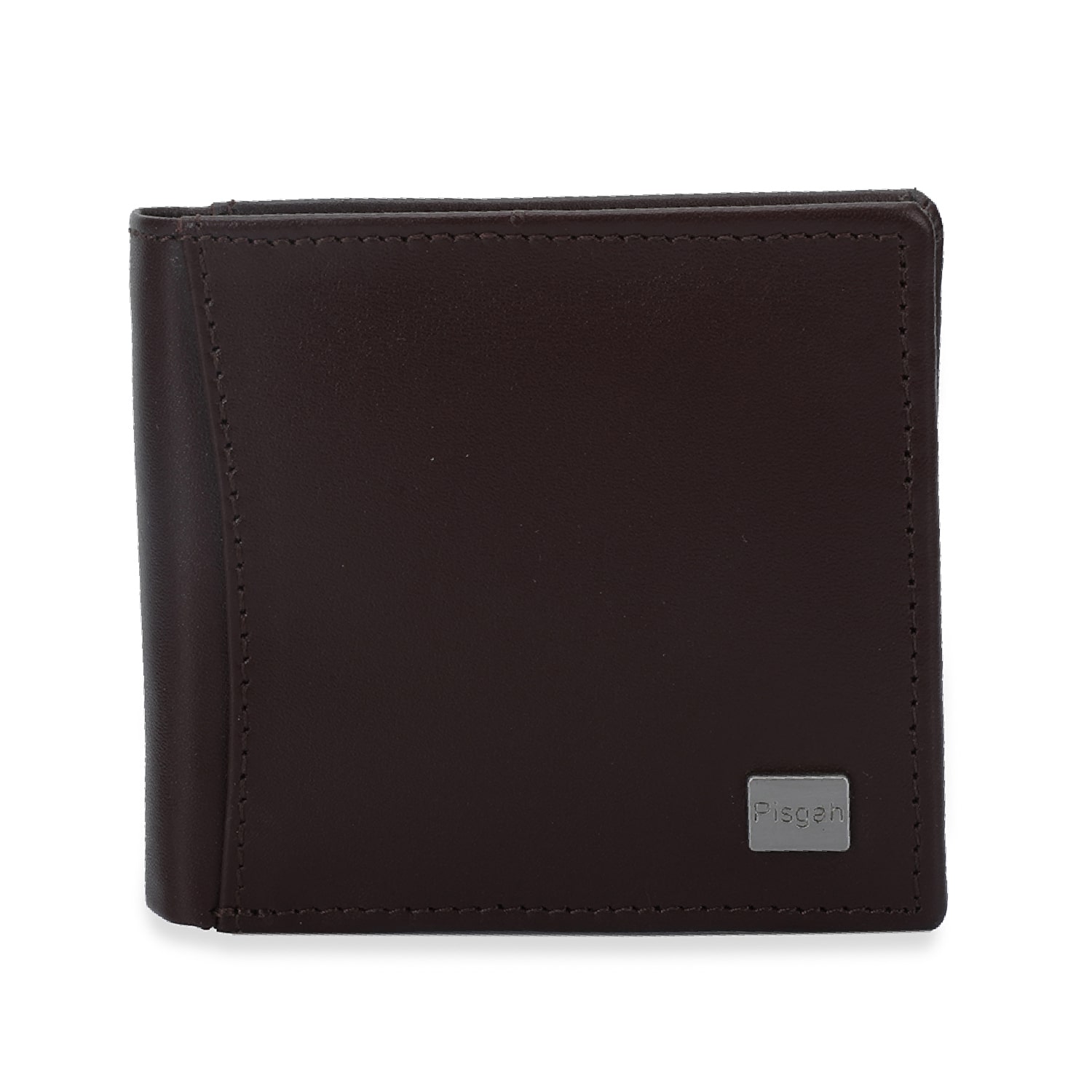 

Pisgah Men Brown Leather Bi-Fold Wallet ( Pack of 1 )