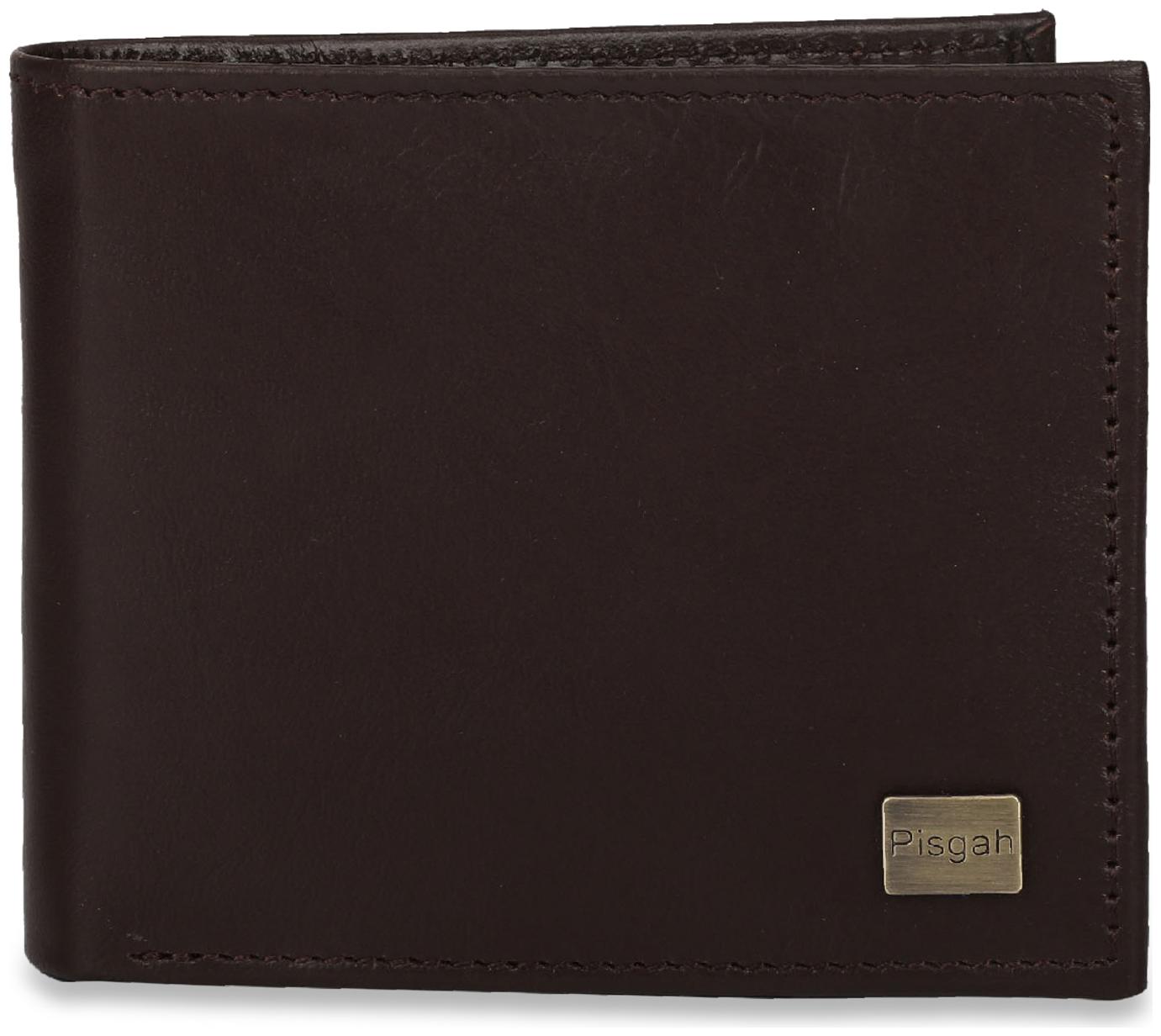 

Pisgah Men Brown Leather Bi-Fold Wallet ( Pack of 1 )