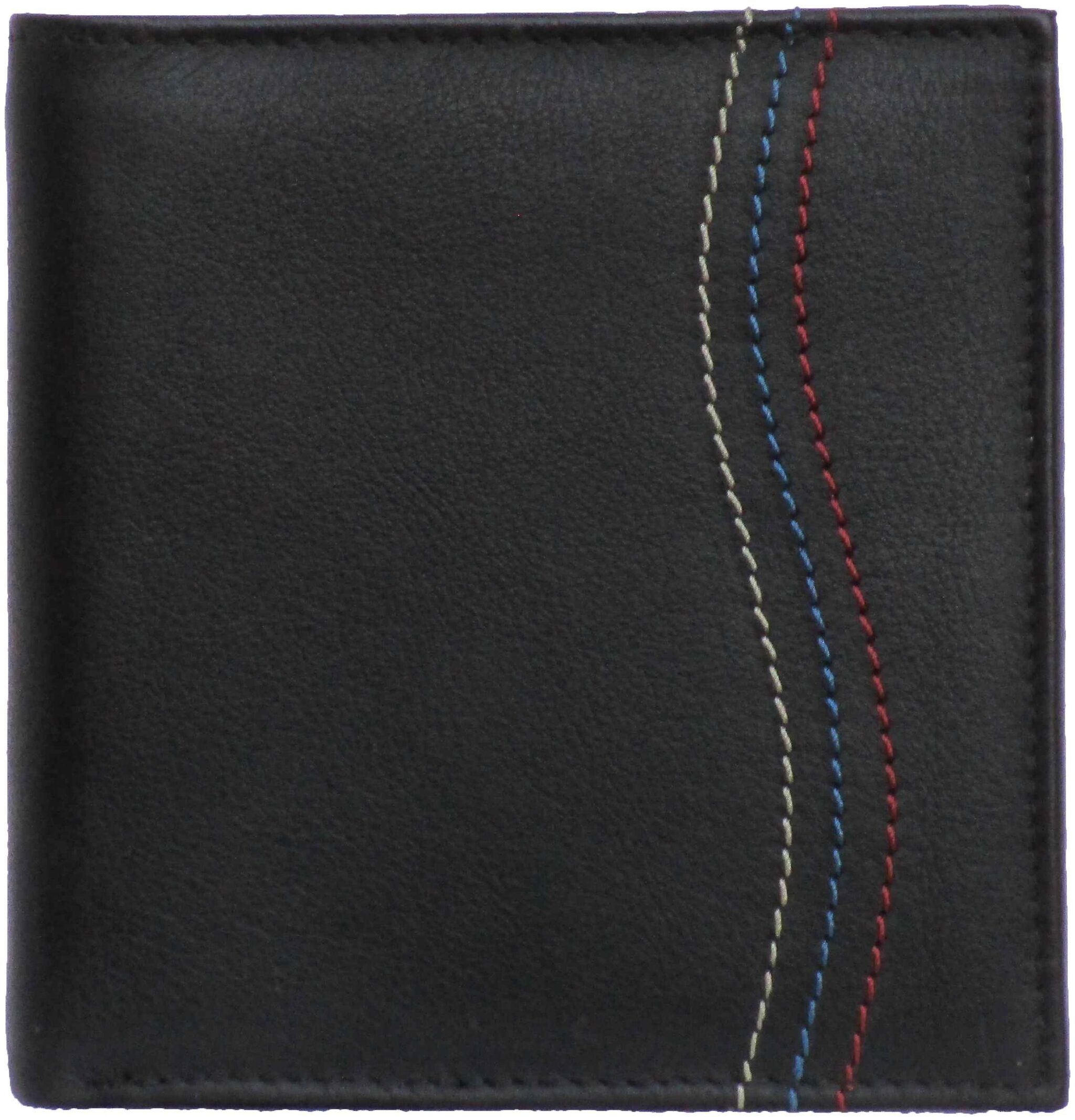 

pocket bazar Men Black Leather Bi-Fold Wallet ( Pack of 1 )