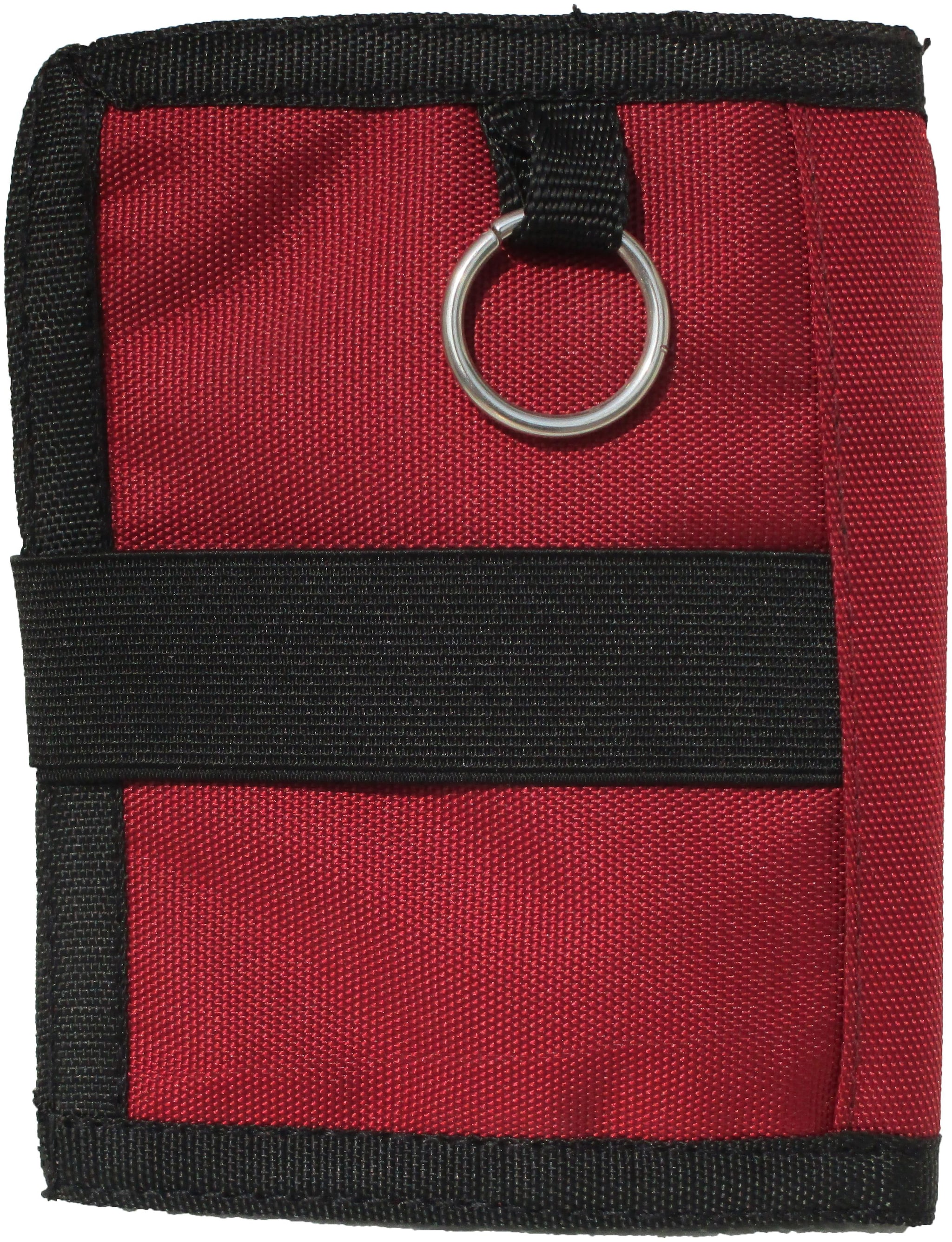 

pocket bazar Men Red Fabric Wallet (7 Card Slots)