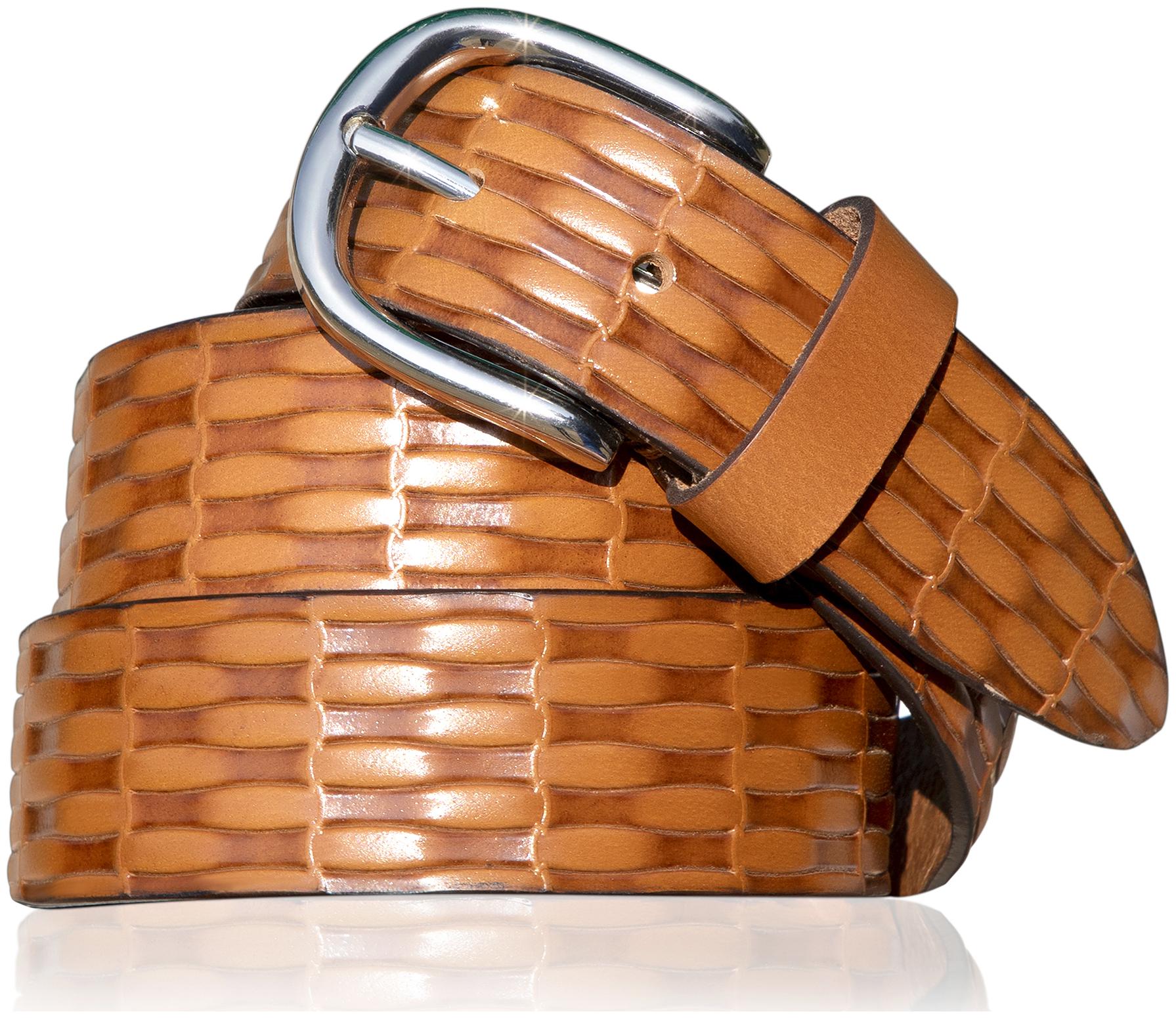 

POLLSTAR High Quality Full Grain Italian Leather Belt with Anti Scratch Buckle (BT123TN)