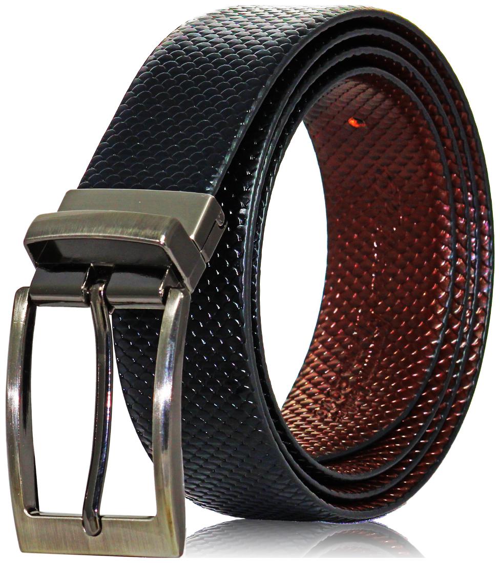 

POLLSTAR Men s Leather Reversible Belt (BT121)