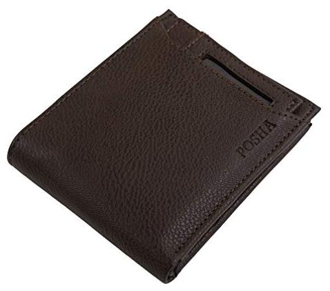

Posha Men Brown Leather Bi-Fold Wallet ( Pack of 1 )