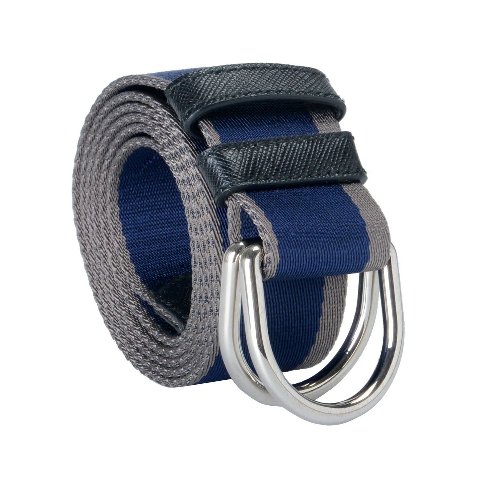 

Prada Leather Trim Multi-Color Men s Fashion Belt Sz 36 38 42