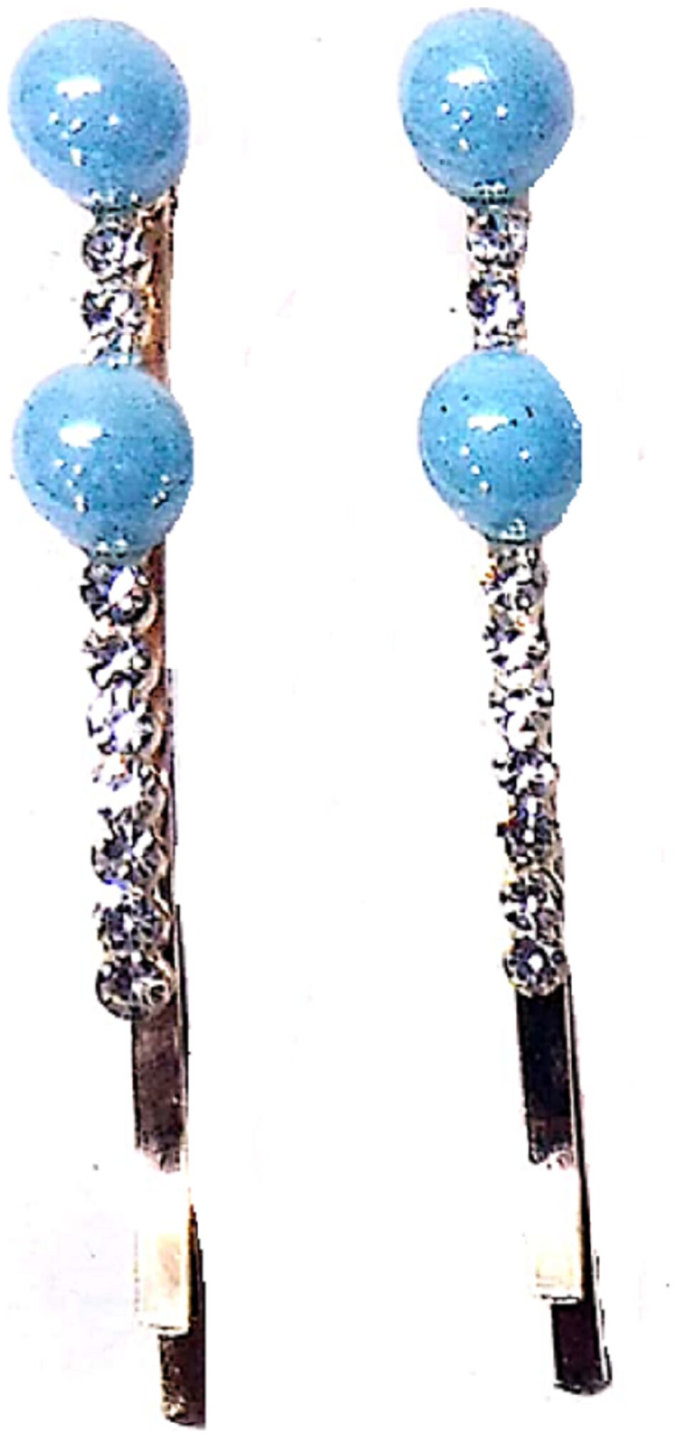 

PROPLADY Women Hair pin ( Blue Set of 2 )