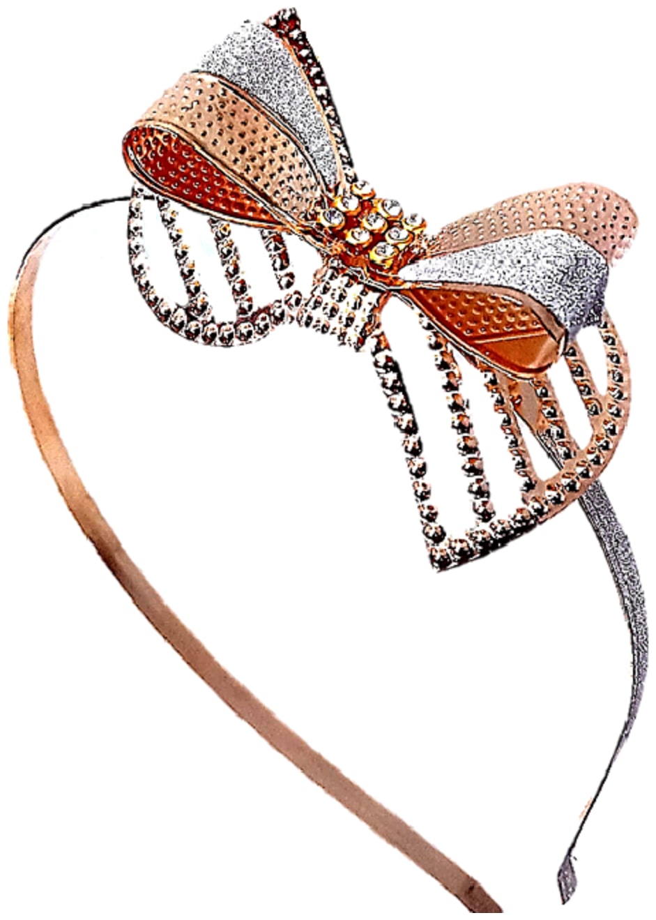 

PROPLADY Women Hair band ( Gold Set of 1 )