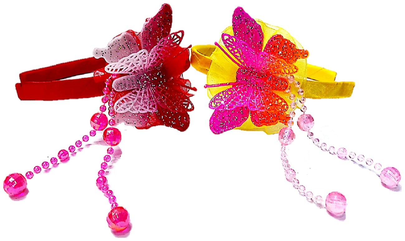 

PROPLADY Women Hair band ( Red Set of 2 )