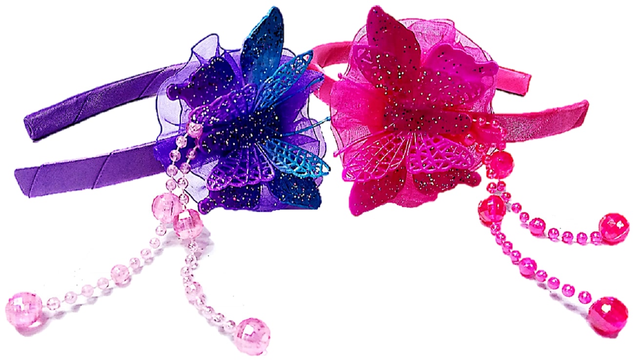 

PROPLADY Women Hair band ( Pink Set of 2 )