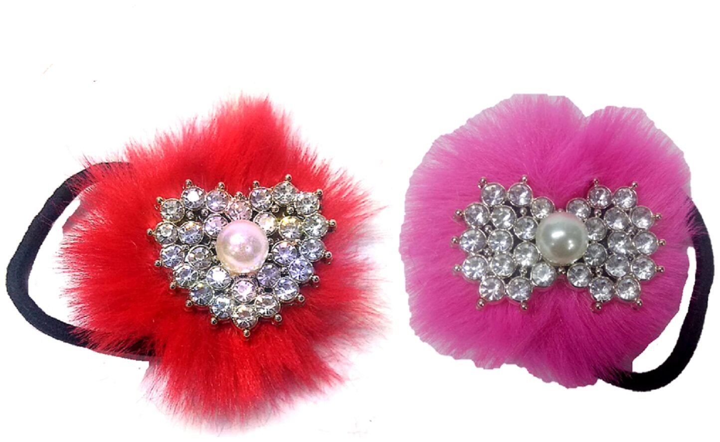 

PROPLADY Women Hair band ( Pink Red Set of 2 )