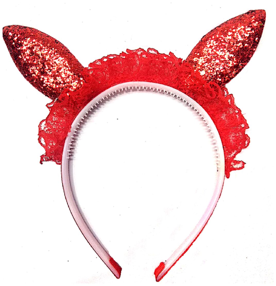 

PROPLADY Women Hair band ( Red Set of 1 )