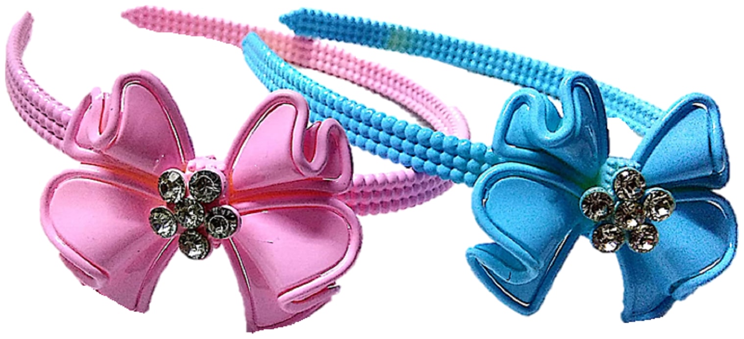 

PROPLADY Women Hair band ( Pink Set of 2 )