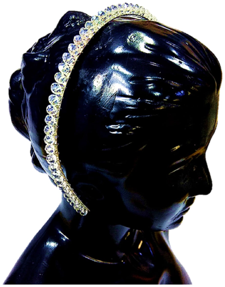 

PROPLADY Women Hair band ( Silver Set of 1 )