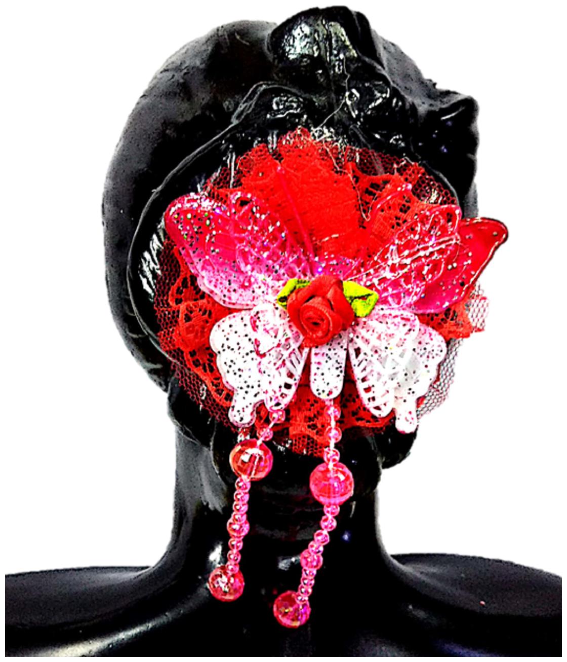

PROPLADY Women Hair clip ( Red Set of 1 )