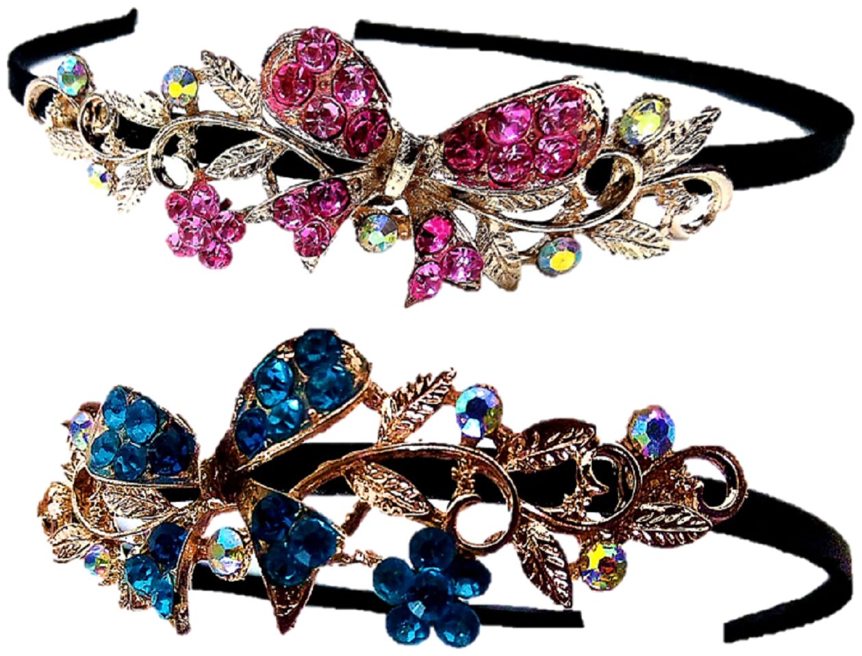 

PROPLADY Women Hair band ( Pink Set of 2 )