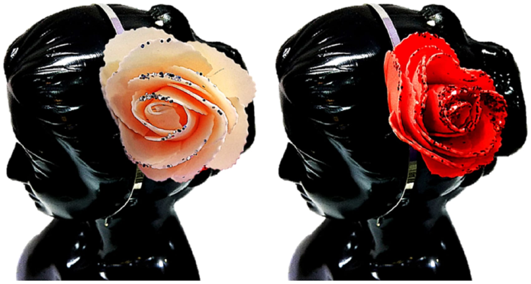 

PROPLADY Women Hair band ( Red Set of 2 )