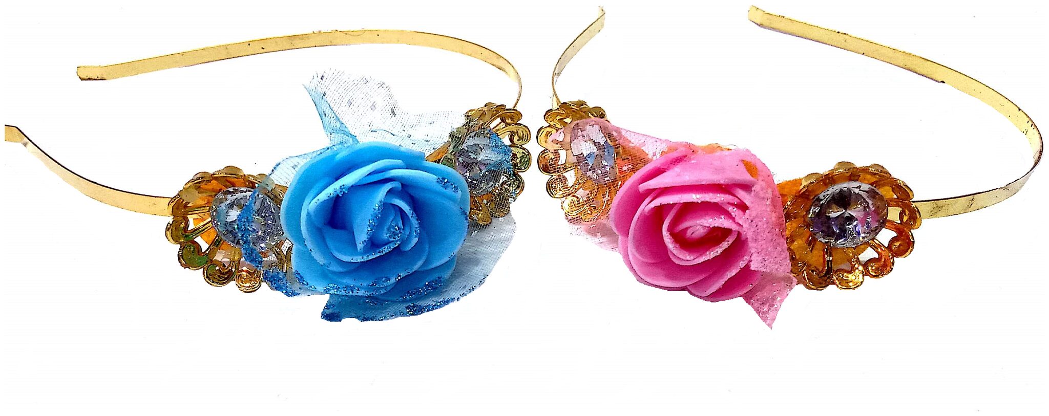 

PROPLADY Women Hair band ( Pink Set of 2 )