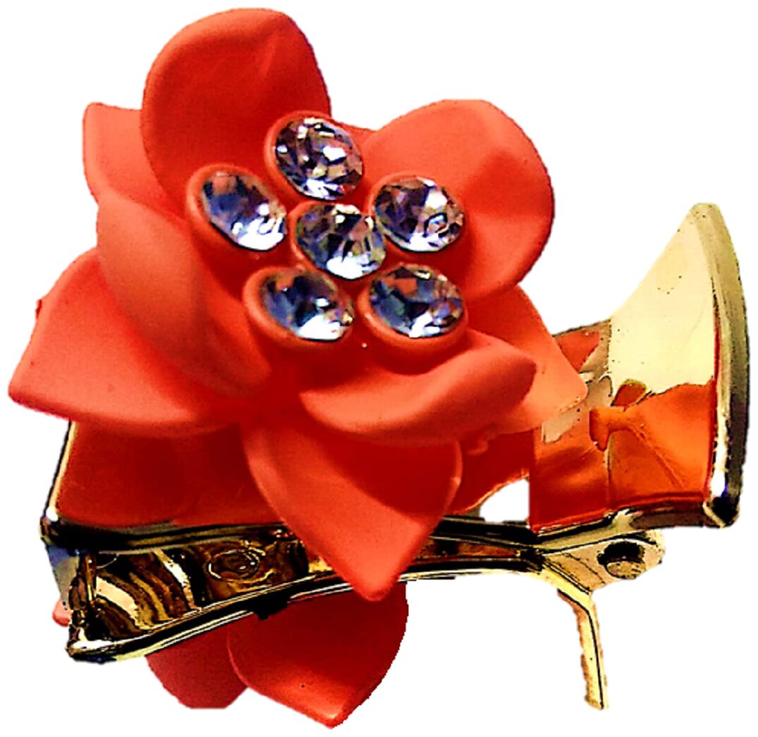 

PROPLADY Women Hair claw ( Orange Set of 1 )