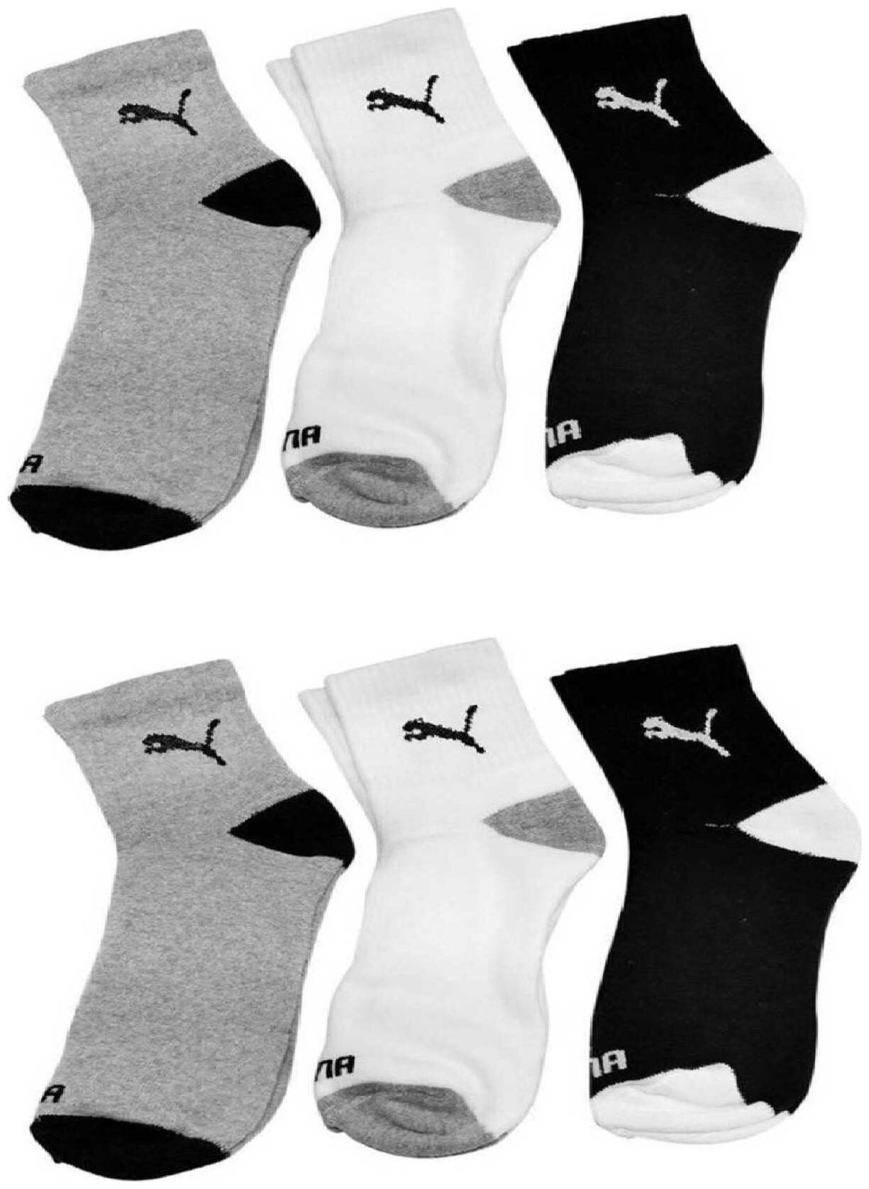 

Puma Multi Cotton Ankle length socks ( Pack of 6 )