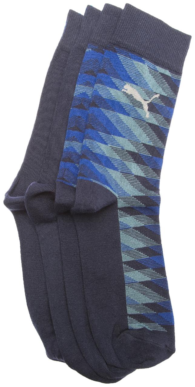 

Puma Multi Elastane Crew length socks ( Pack of 2 )