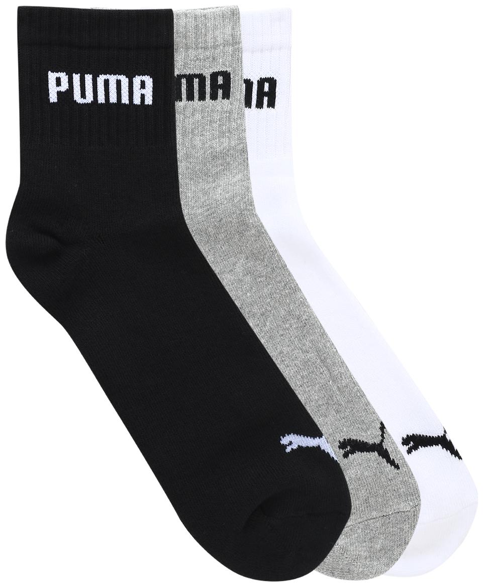 

Puma Multi Elastane Crew length socks ( Pack of 3 )