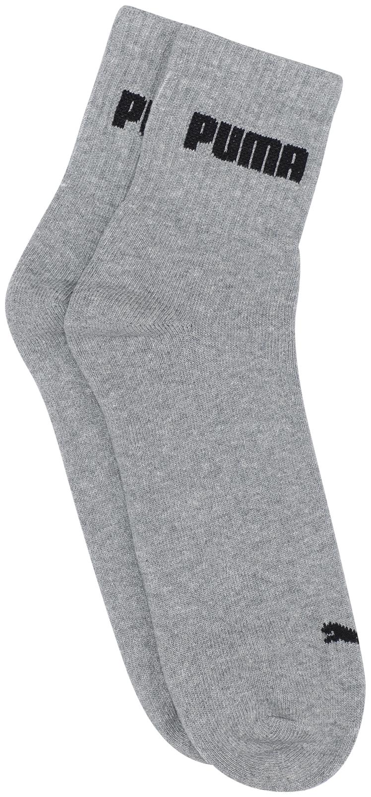 

Puma Grey Elastane Crew length socks ( Pack of 1 )