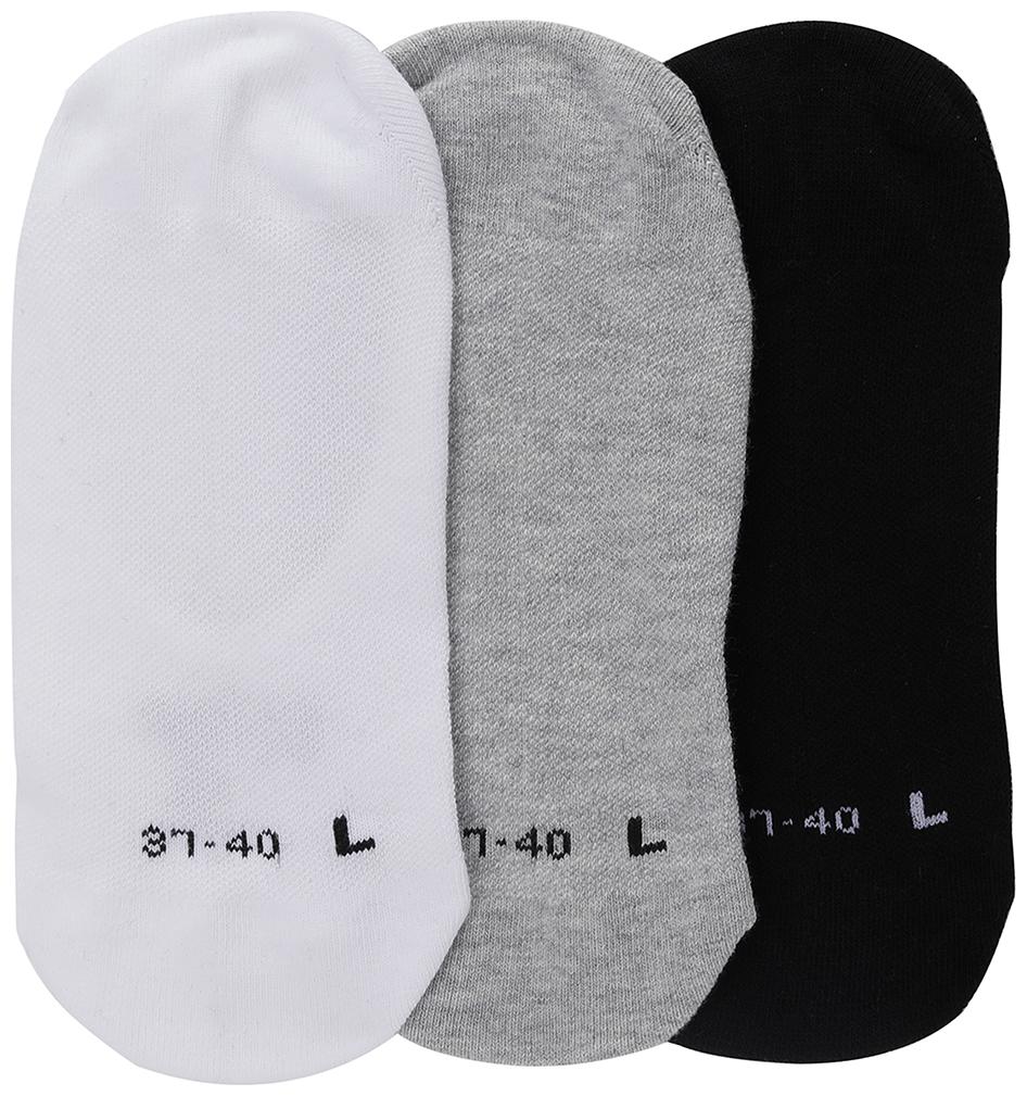 

Puma Black Elastane No show socks ( Pack of 3 )