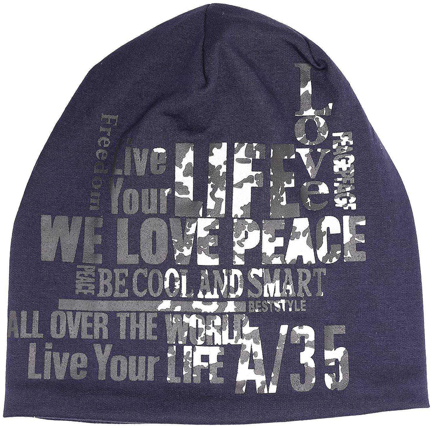 

QUXXA Winter Wool Warmer Cap Stretchable and Comfortable for Men (Assorted Print Design)