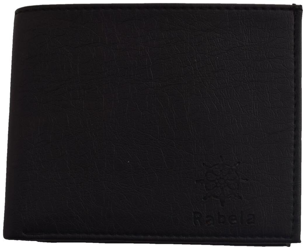 

Rabela Men s Black Wallet RW1013