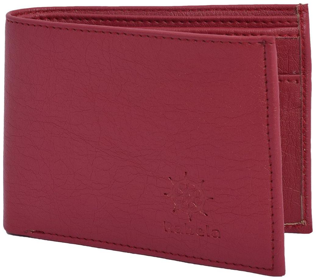 

Rabela Men s Red Wallet RW-707