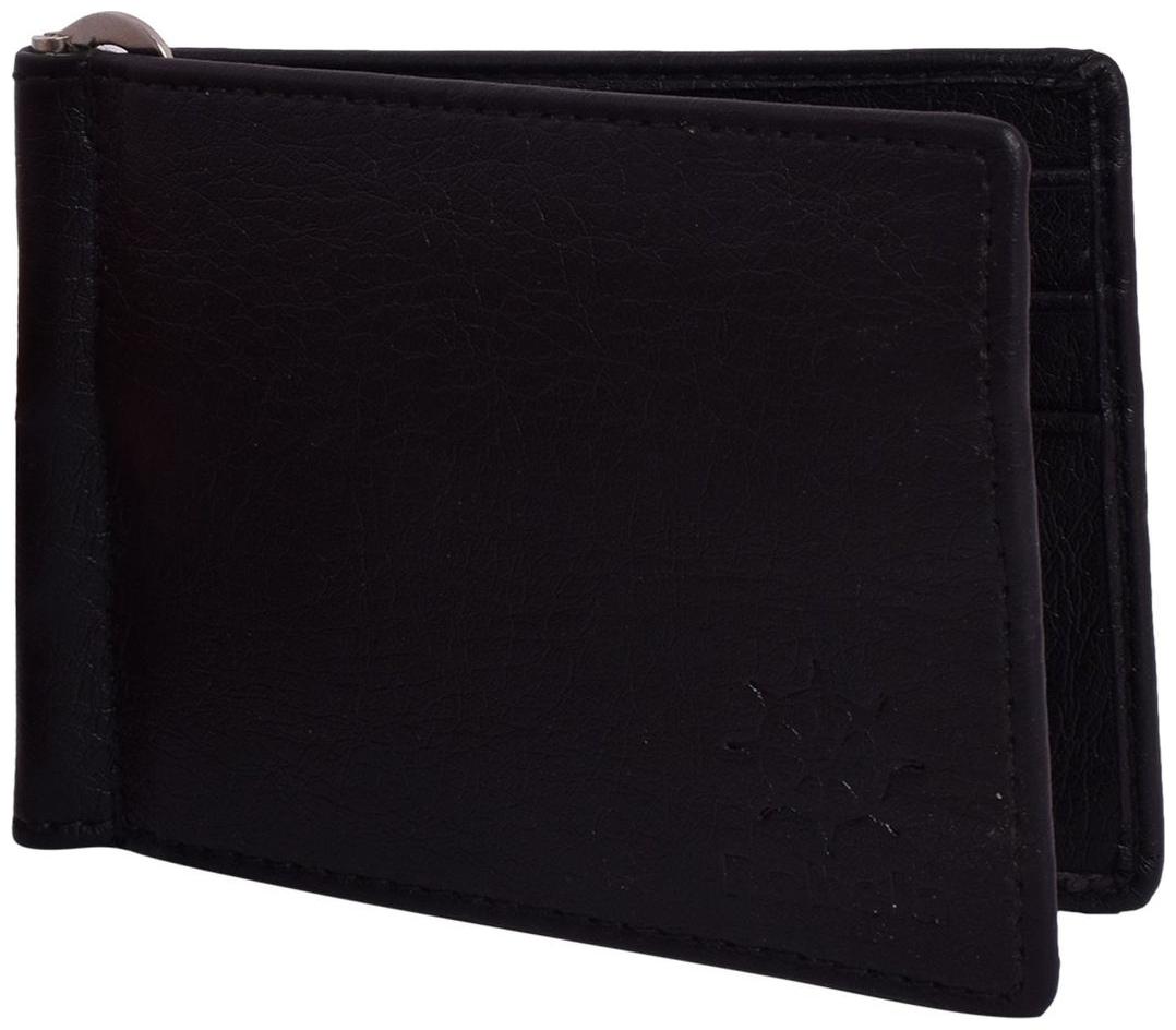 

Rabela Men s Black Card Wallet with Money Clipper RW-715