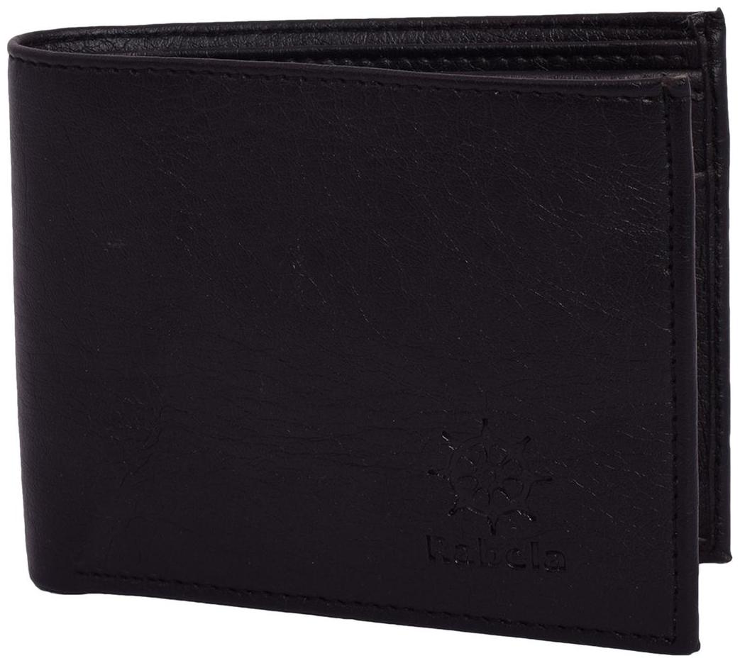 

Rabela Men s Black Wallet RW-702