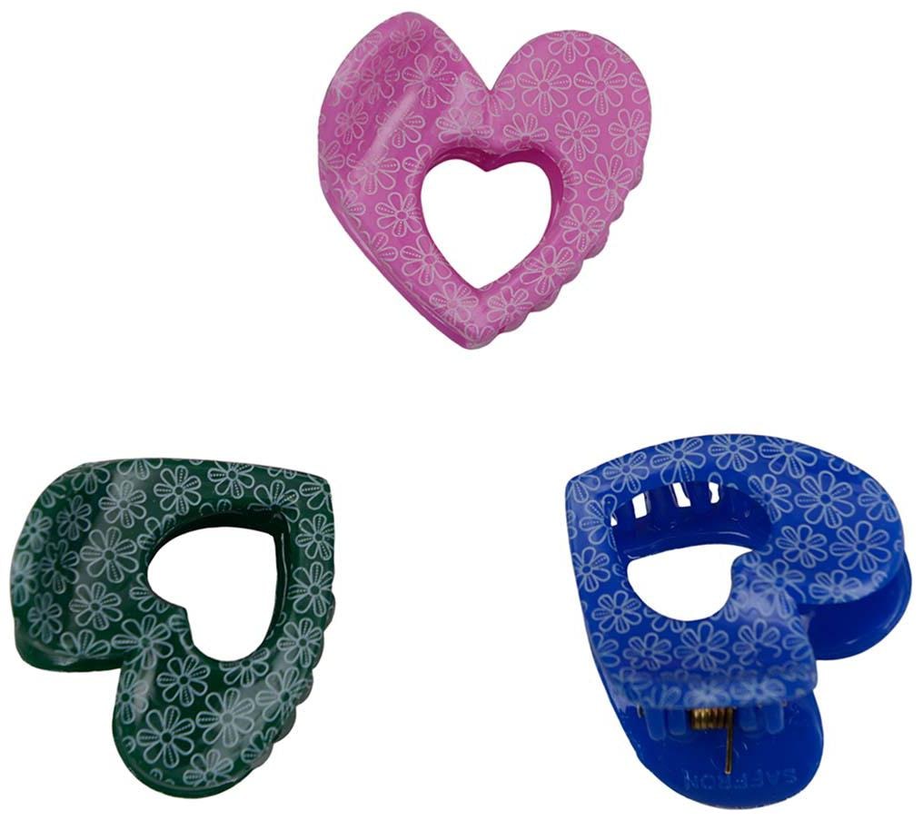 

RABIA TAJ PEARL ARTS Women Hair claw ( Multi Set of 3 )