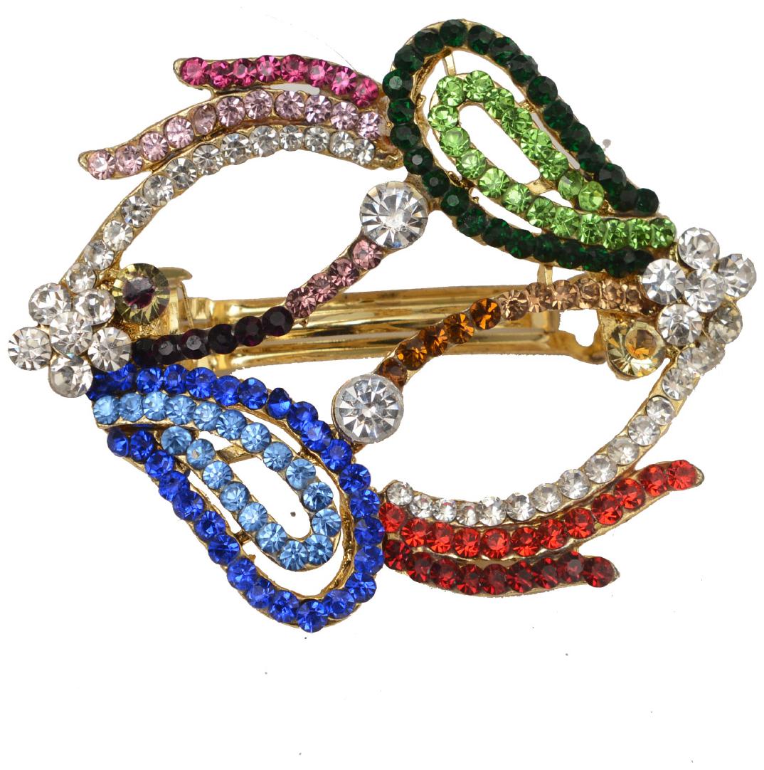 

RABIA TAJ PEARL ARTS Women Hair pin ( Multi Set of 1 )
