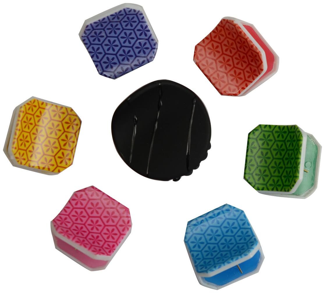 

RABIA TAJ PEARL ARTS Women Hair claw ( Multi Set of 7 )