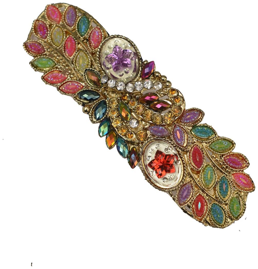 

RABIA TAJ PEARL ARTS Women Hair clip ( Multi Set of 1 )