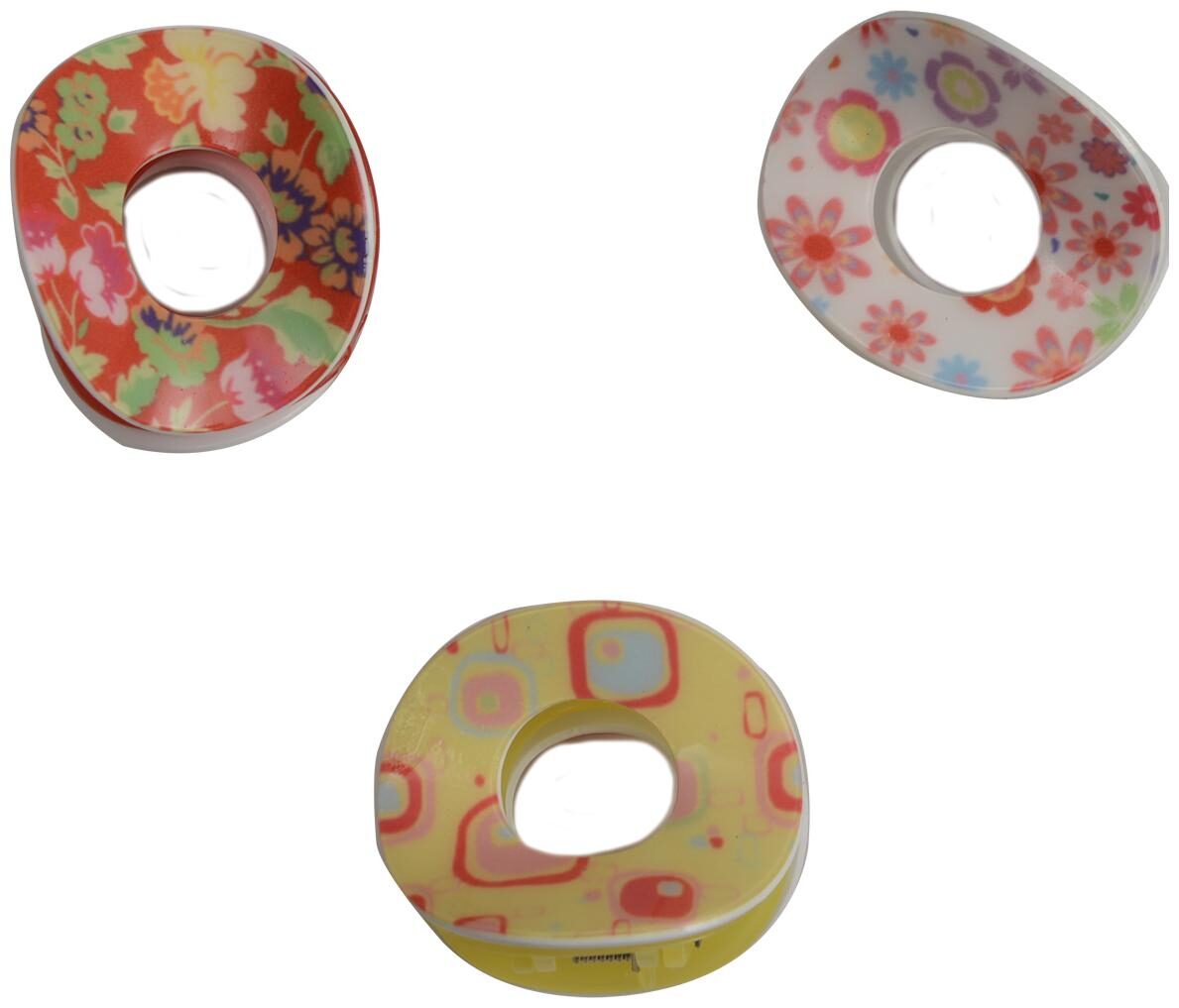 

RABIA TAJ PEARL ARTS Women Hair claw ( Multi Set of 3 )