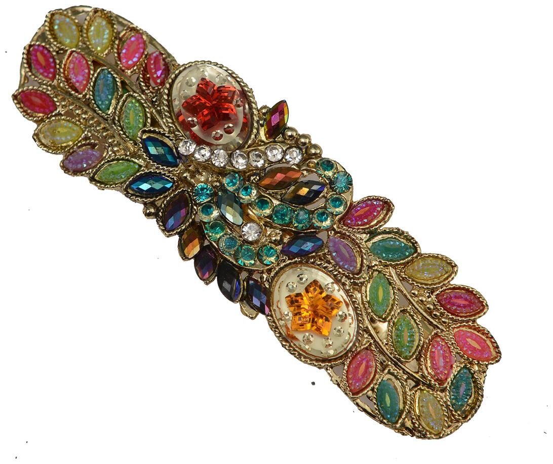 

RABIA TAJ PEARL ARTS Women Hair clip ( Multi Set of 1 )