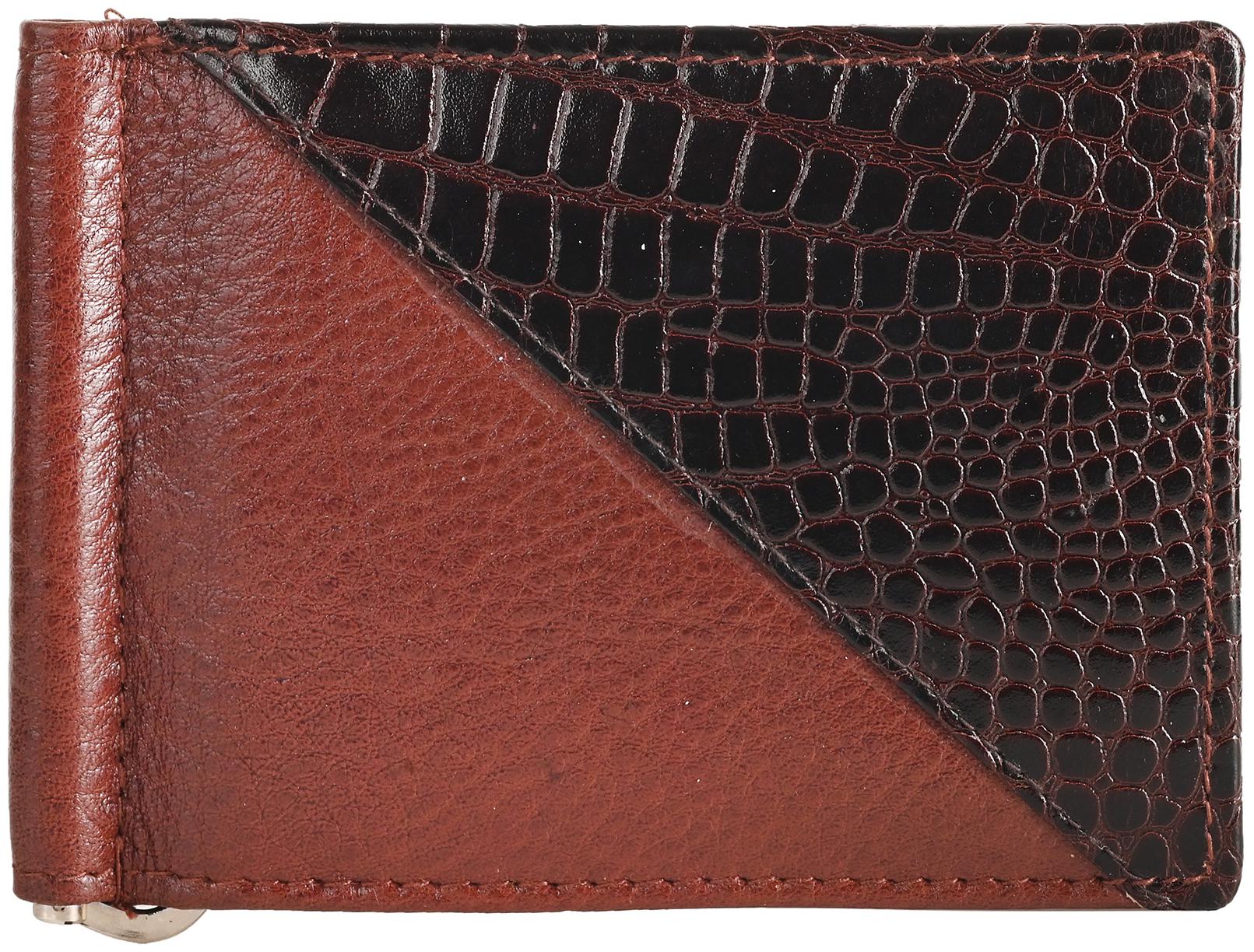 

RAGE GAZE Men Brown Leather Tri Fold Wallet ( Pack of 1 )