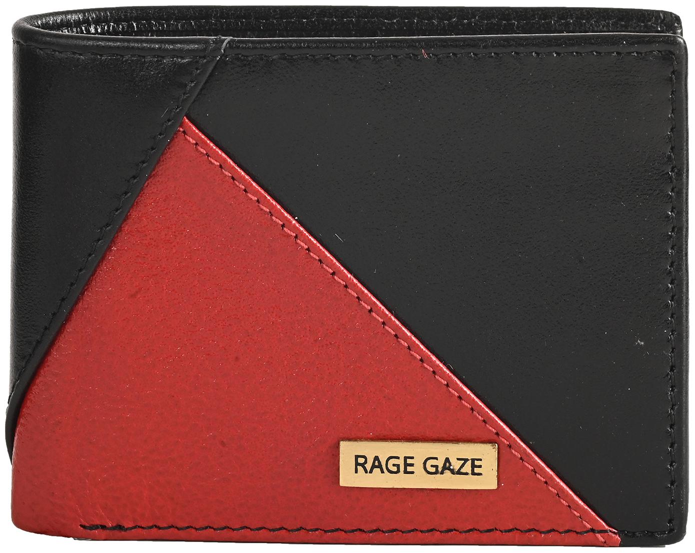 

RAGE GAZE Men Brown Leather Bi-Fold Wallet ( Pack of 1 )