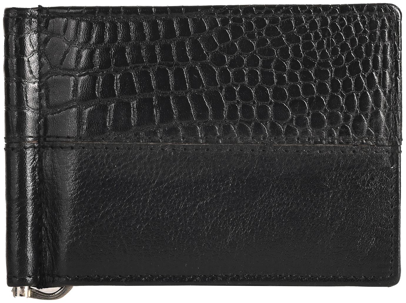 

RAGE GAZE Men Black Leather Tri Fold Wallet ( Pack of 1 )