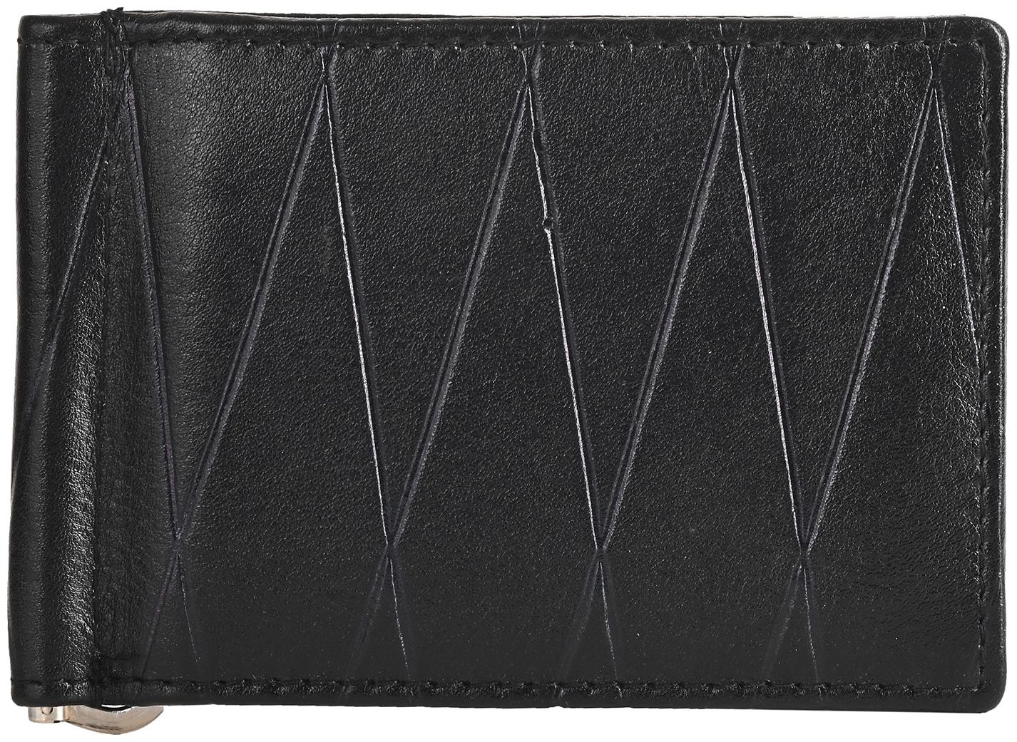 

RAGE GAZE Men Black Leather Tri Fold Wallet ( Pack of 1 )