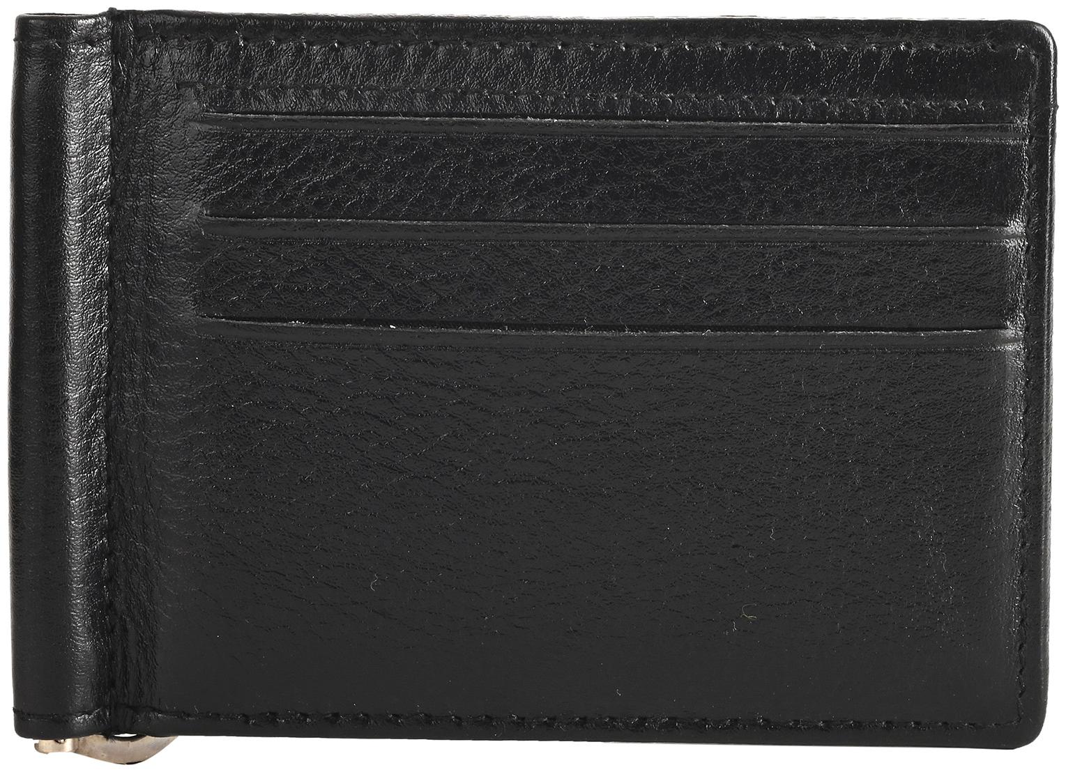 

RAGE GAZE Men Black Leather Tri Fold Wallet ( Pack of 1 )